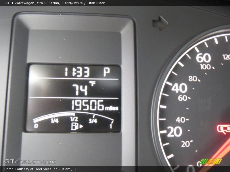 Candy White / Titan Black 2011 Volkswagen Jetta SE Sedan