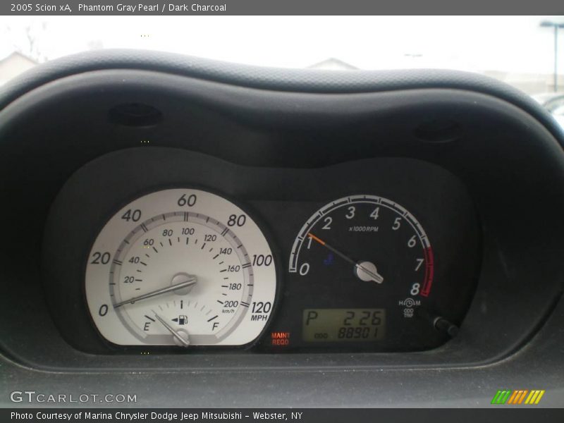 Phantom Gray Pearl / Dark Charcoal 2005 Scion xA