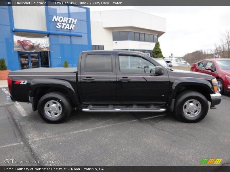 Black / Very Dark Pewter 2007 Chevrolet Colorado LT Crew Cab 4x4