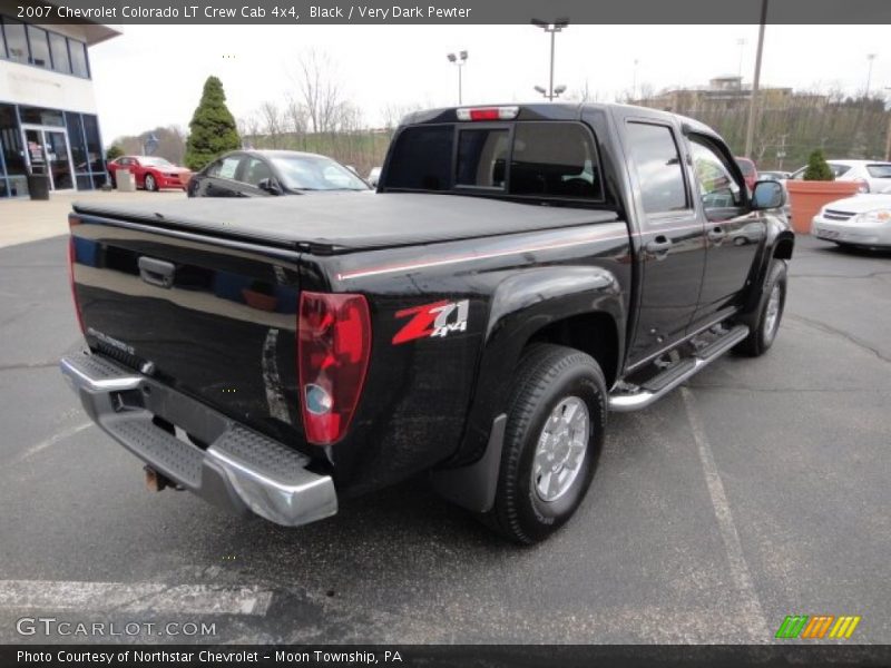 Black / Very Dark Pewter 2007 Chevrolet Colorado LT Crew Cab 4x4