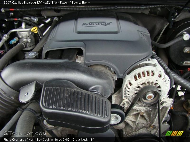Black Raven / Ebony/Ebony 2007 Cadillac Escalade ESV AWD