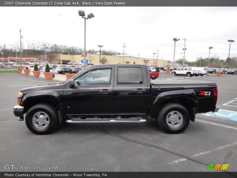 Black / Very Dark Pewter 2007 Chevrolet Colorado LT Crew Cab 4x4