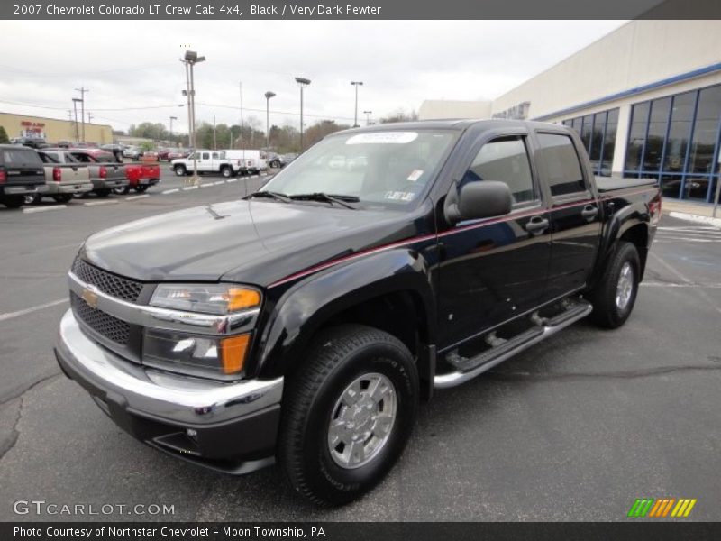 Black / Very Dark Pewter 2007 Chevrolet Colorado LT Crew Cab 4x4