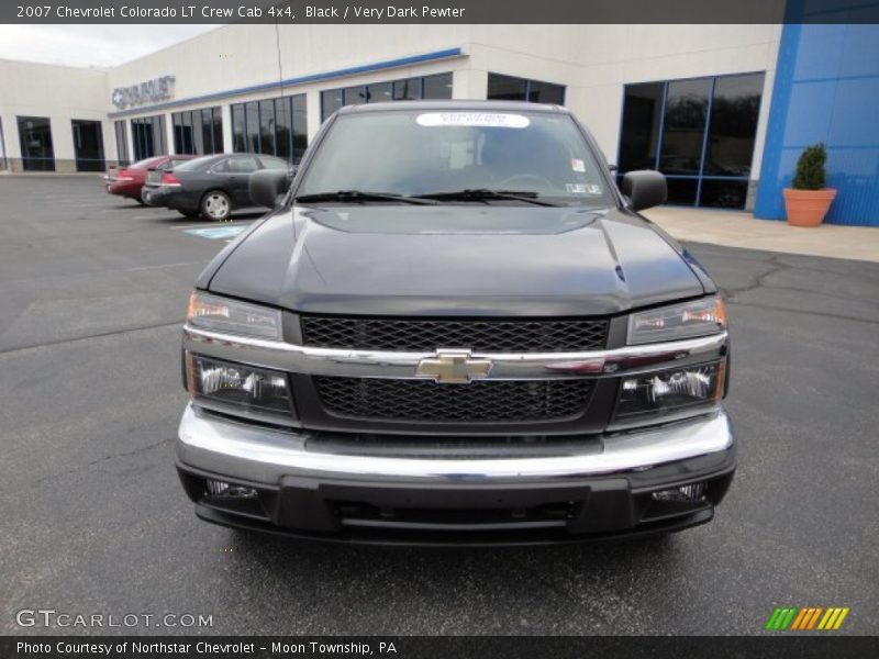 Black / Very Dark Pewter 2007 Chevrolet Colorado LT Crew Cab 4x4