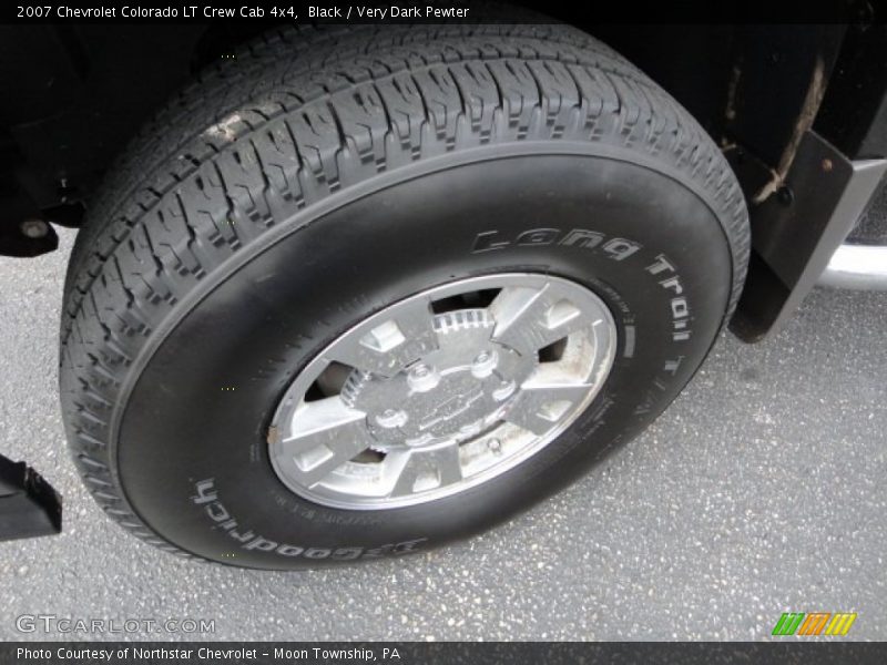 Black / Very Dark Pewter 2007 Chevrolet Colorado LT Crew Cab 4x4