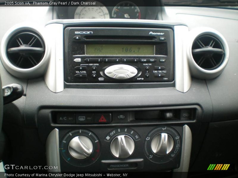 Phantom Gray Pearl / Dark Charcoal 2005 Scion xA