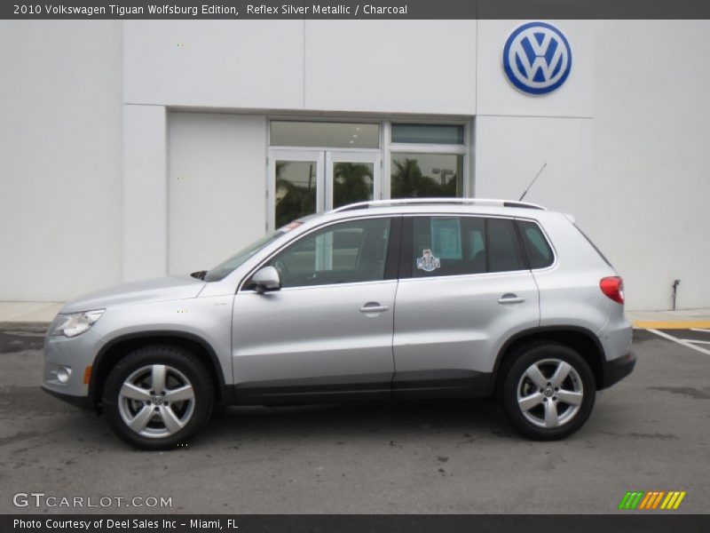 Reflex Silver Metallic / Charcoal 2010 Volkswagen Tiguan Wolfsburg Edition