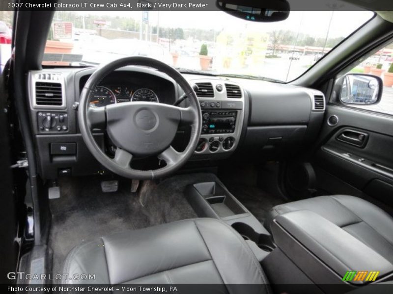 Black / Very Dark Pewter 2007 Chevrolet Colorado LT Crew Cab 4x4