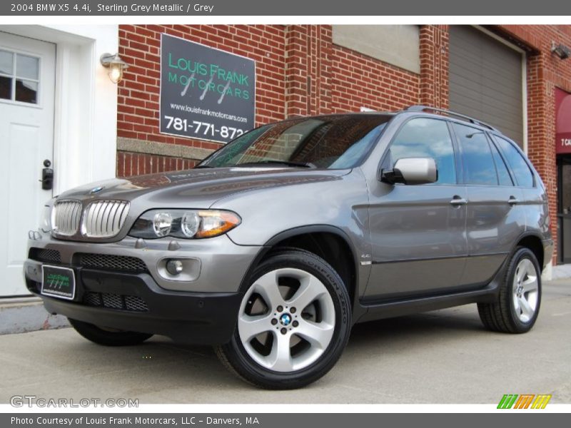 Sterling Grey Metallic / Grey 2004 BMW X5 4.4i