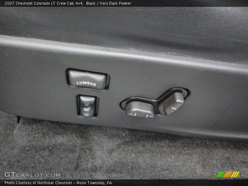 Black / Very Dark Pewter 2007 Chevrolet Colorado LT Crew Cab 4x4