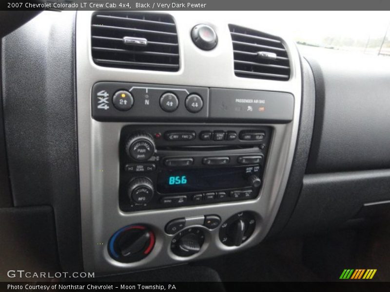Black / Very Dark Pewter 2007 Chevrolet Colorado LT Crew Cab 4x4