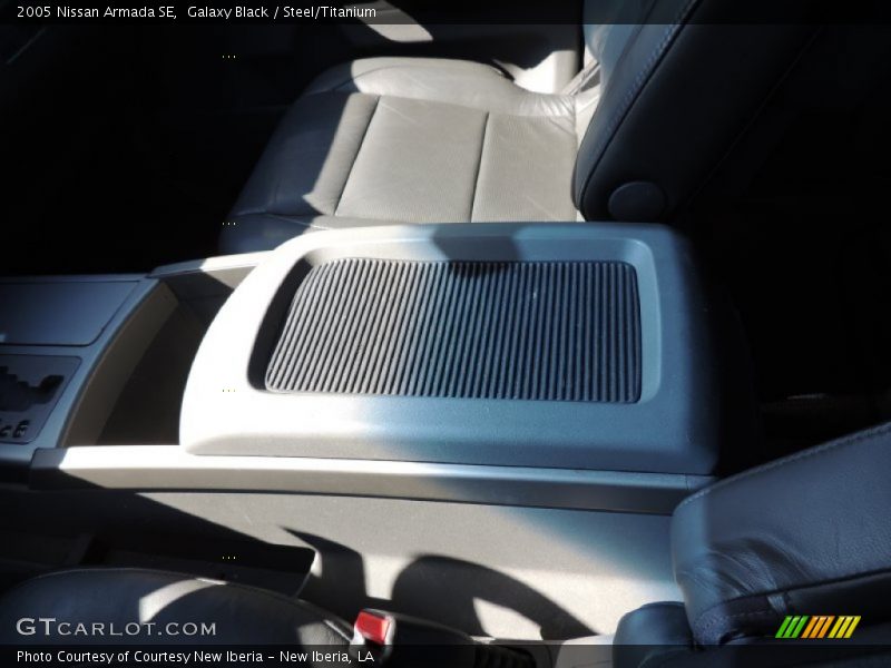Galaxy Black / Steel/Titanium 2005 Nissan Armada SE