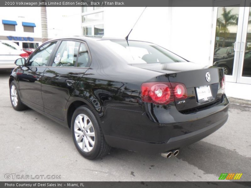 Black / Titan Black 2010 Volkswagen Jetta Limited Edition Sedan