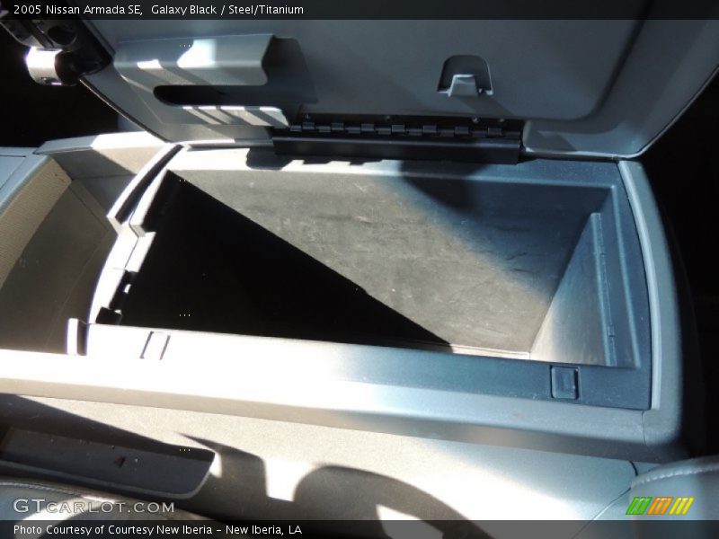 Galaxy Black / Steel/Titanium 2005 Nissan Armada SE