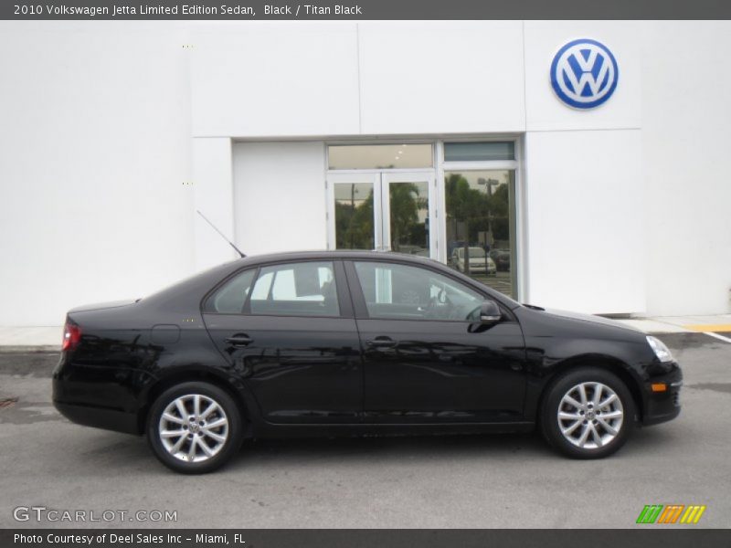 Black / Titan Black 2010 Volkswagen Jetta Limited Edition Sedan