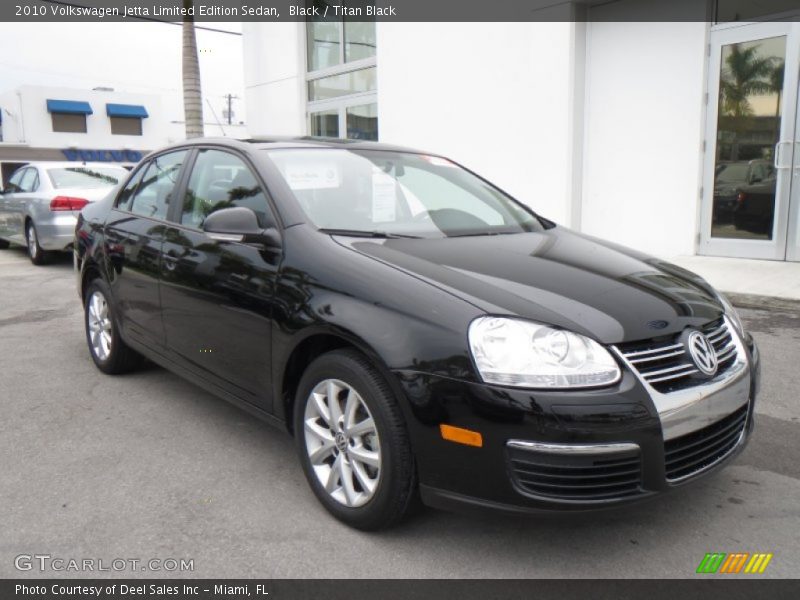 Black / Titan Black 2010 Volkswagen Jetta Limited Edition Sedan