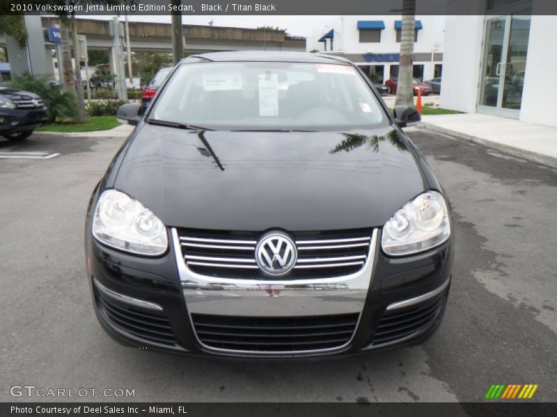 Black / Titan Black 2010 Volkswagen Jetta Limited Edition Sedan