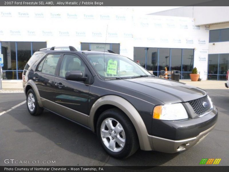 Alloy Metallic / Pebble Beige 2007 Ford Freestyle SEL AWD