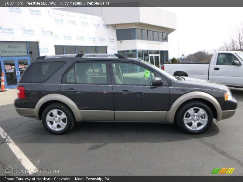 Alloy Metallic / Pebble Beige 2007 Ford Freestyle SEL AWD