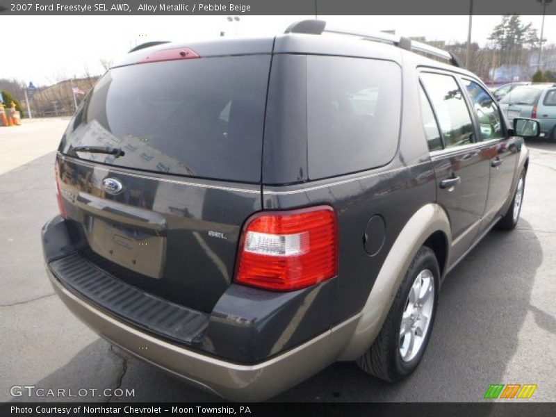 Alloy Metallic / Pebble Beige 2007 Ford Freestyle SEL AWD