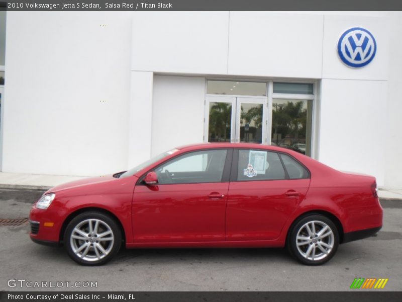  2010 Jetta S Sedan Salsa Red