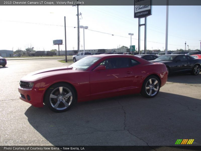 Victory Red / Black 2013 Chevrolet Camaro LT Coupe