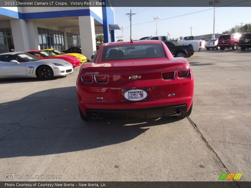 Victory Red / Black 2013 Chevrolet Camaro LT Coupe