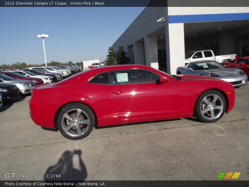 Victory Red / Black 2013 Chevrolet Camaro LT Coupe