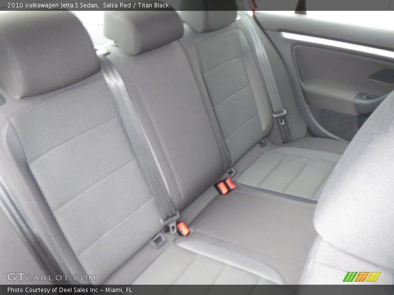 Salsa Red / Titan Black 2010 Volkswagen Jetta S Sedan