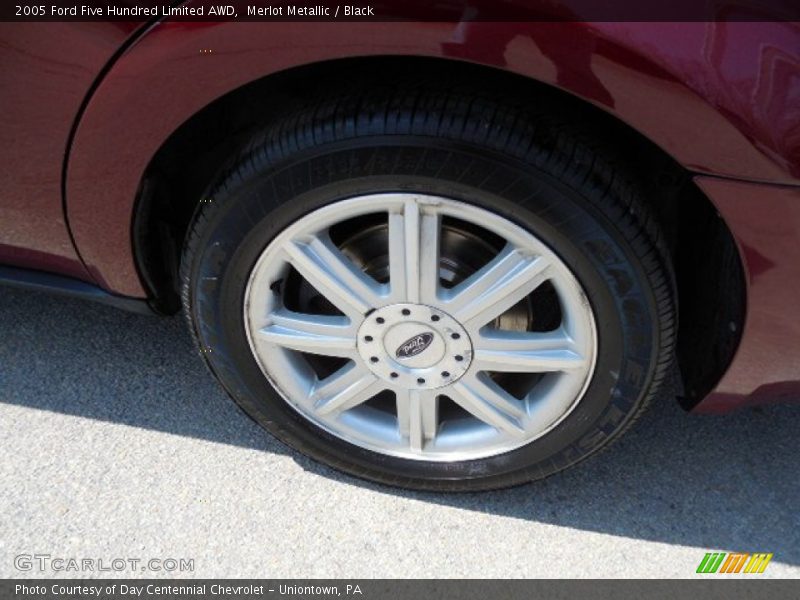 Merlot Metallic / Black 2005 Ford Five Hundred Limited AWD