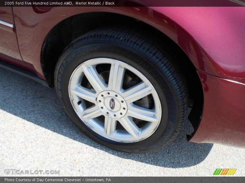 Merlot Metallic / Black 2005 Ford Five Hundred Limited AWD
