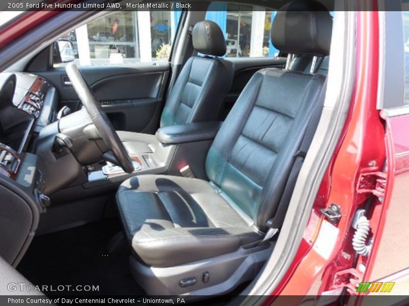 Merlot Metallic / Black 2005 Ford Five Hundred Limited AWD