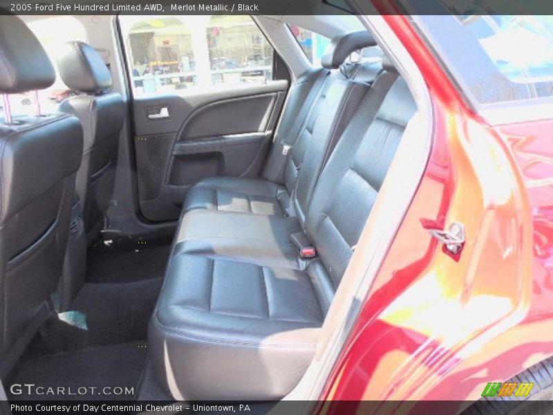 Merlot Metallic / Black 2005 Ford Five Hundred Limited AWD
