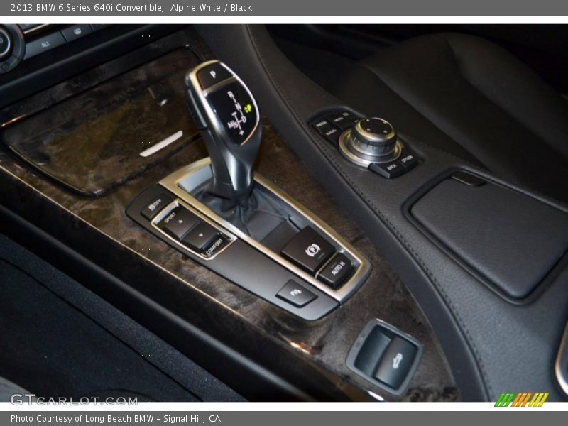 Alpine White / Black 2013 BMW 6 Series 640i Convertible