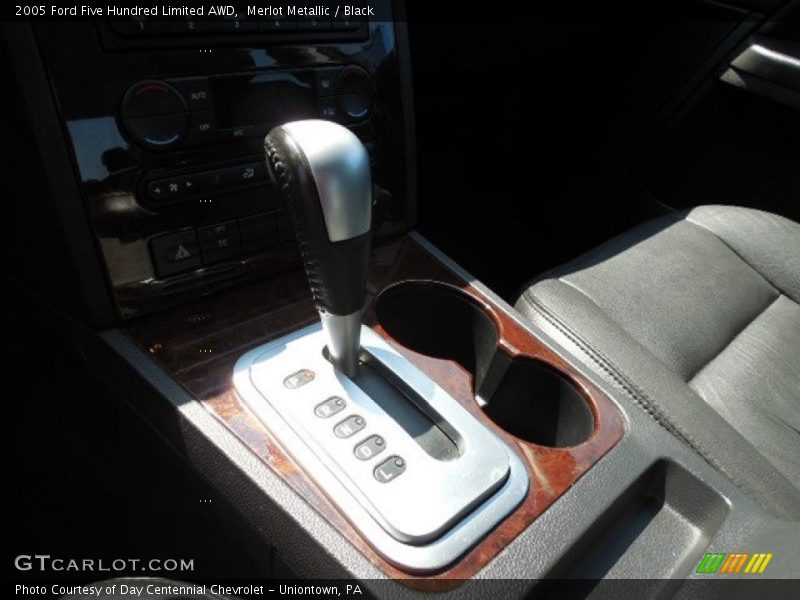 Merlot Metallic / Black 2005 Ford Five Hundred Limited AWD