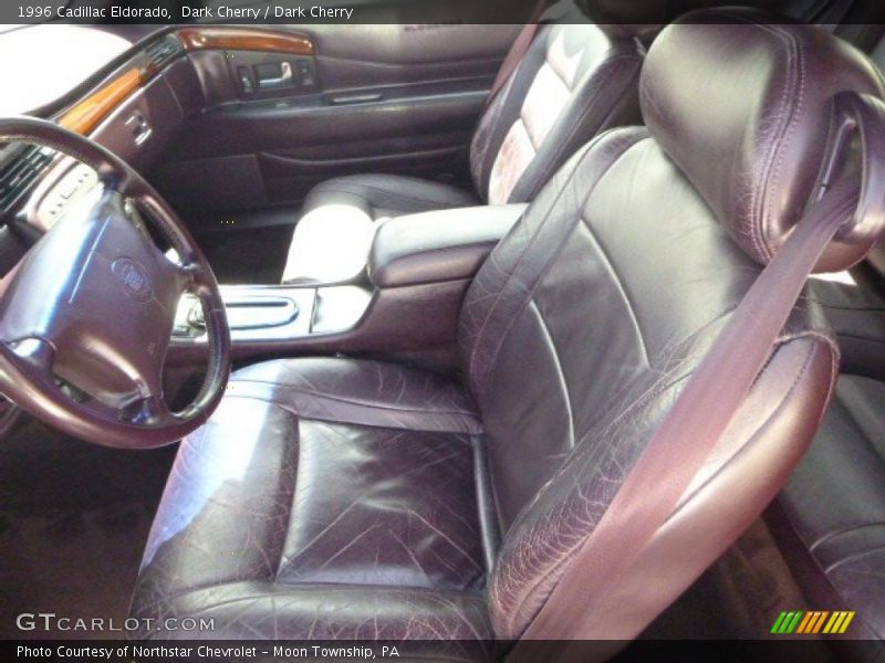  1996 Eldorado  Dark Cherry Interior