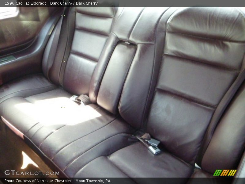 Rear Seat of 1996 Eldorado 