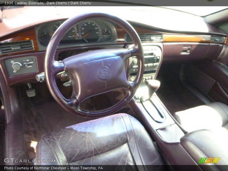 Dark Cherry Interior - 1996 Eldorado  