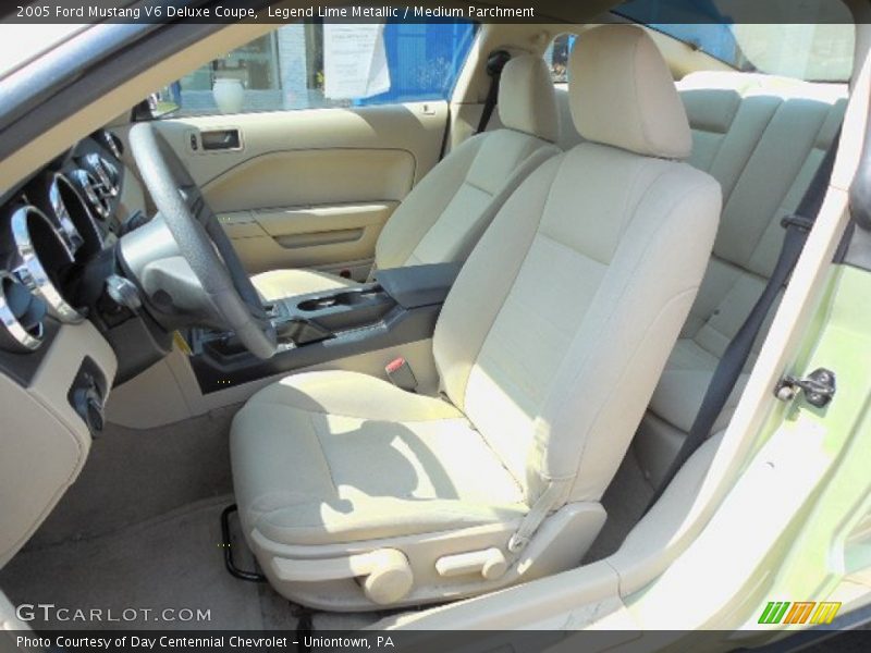 Front Seat of 2005 Mustang V6 Deluxe Coupe