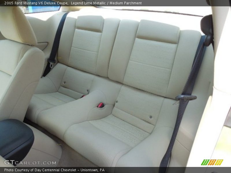 Rear Seat of 2005 Mustang V6 Deluxe Coupe