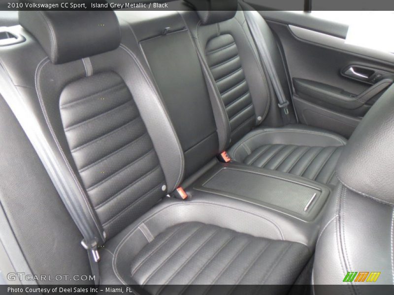 Island Grey Metallic / Black 2010 Volkswagen CC Sport