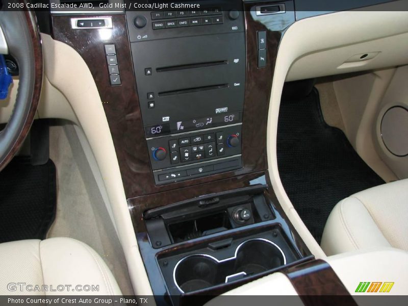Gold Mist / Cocoa/Light Cashmere 2008 Cadillac Escalade AWD