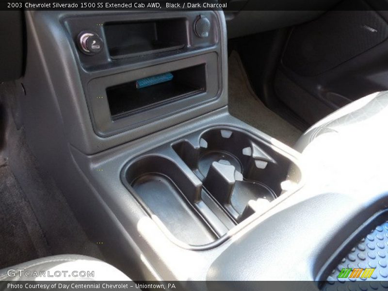 Black / Dark Charcoal 2003 Chevrolet Silverado 1500 SS Extended Cab AWD