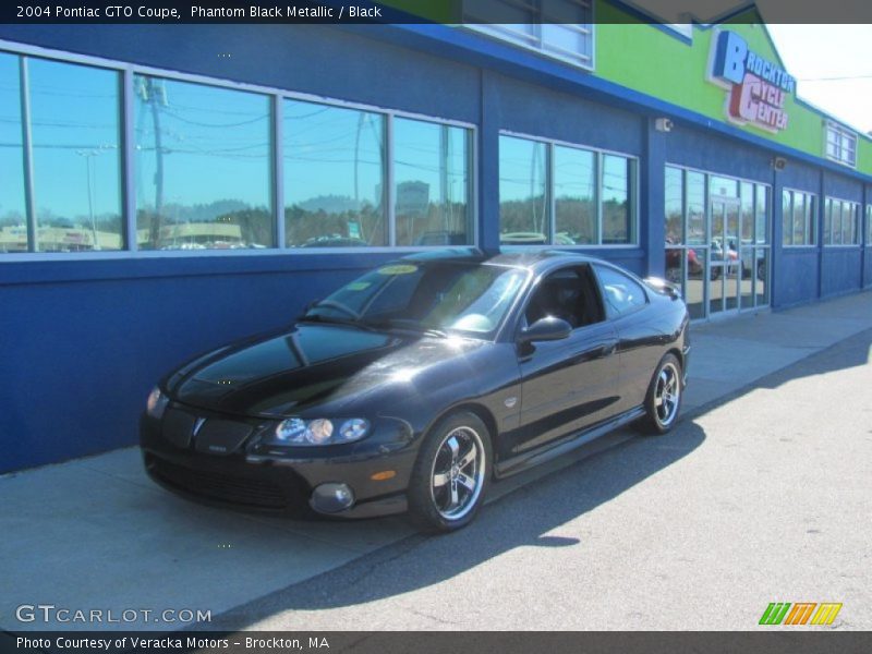 Phantom Black Metallic / Black 2004 Pontiac GTO Coupe