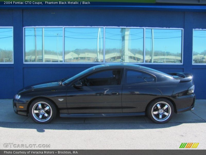 Phantom Black Metallic / Black 2004 Pontiac GTO Coupe