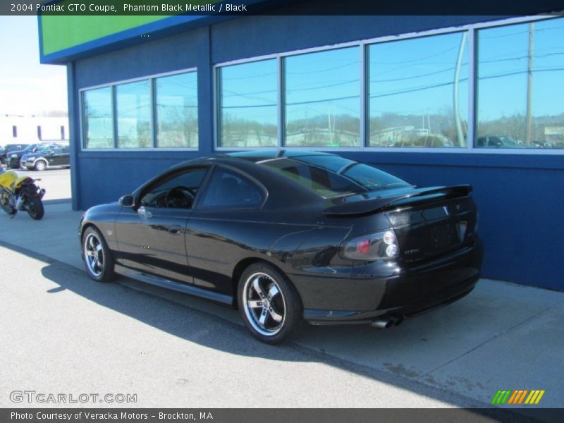 Phantom Black Metallic / Black 2004 Pontiac GTO Coupe