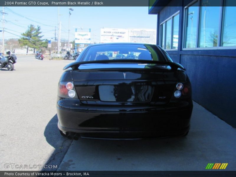 Phantom Black Metallic / Black 2004 Pontiac GTO Coupe