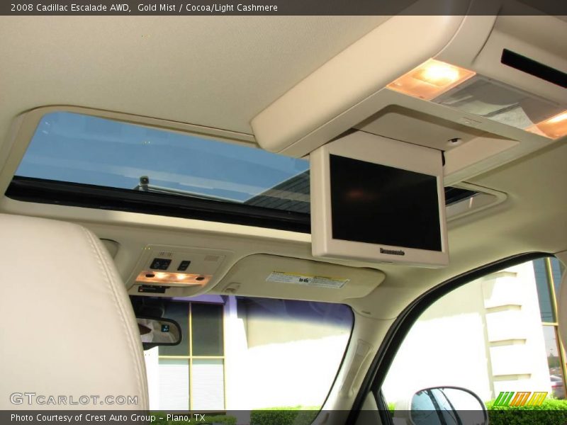 Gold Mist / Cocoa/Light Cashmere 2008 Cadillac Escalade AWD