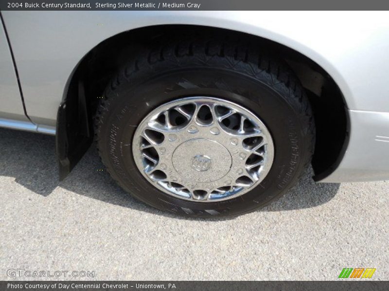Sterling Silver Metallic / Medium Gray 2004 Buick Century Standard