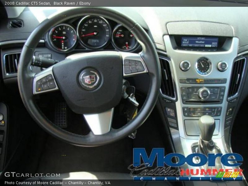 Black Raven / Ebony 2008 Cadillac CTS Sedan